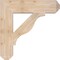 Ekena Millwork Funston Craftsman Smooth Bracket, Douglas Fir, 5 1/2"W x 26"D x 26"H BKT06X26X26FST04SDF - alternate 2